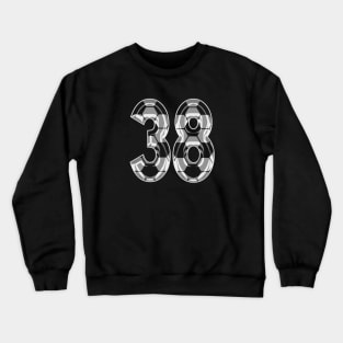 Soccer Number 38 Soccer Jersey #38 Soccer Mom Player Fan Crewneck Sweatshirt